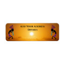 Search for native american indian return address labels Kokopelli