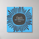 Search for sun moon canvas prints Blue