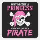 Search for pirate girl stickers Skull