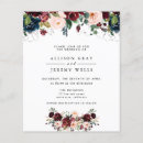 Search for burgundy and navy invitations Floral
