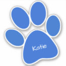 Search for blue paw print stickers Dogs