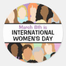 Search for march stickers International womens day