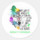 Search for disable stickers Awareness month