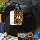 Search for leopard luggage tags Pink