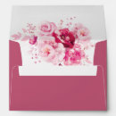 Search for magenta envelopes Watercolor floral