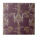 Search for burgundy tiles Antique