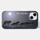 Search for wolf night iphone cases Moon