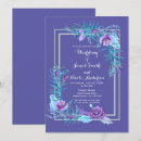 Search for ultra violet wedding invitations Modern
