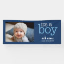 Search for its a boy banners Simple