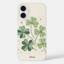 Search for lucky clover iphone cases Green