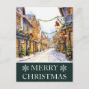 Search for street scene christmas cards Snow