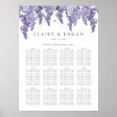 Search for flower wedding seating charts Purple