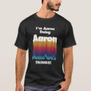 Search for aaron tshirts Birthday