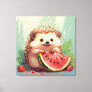 Search for summer fruits canvas prints Watermelon