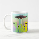 Search for green alien mugs Aliens