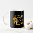 Search for tiara mugs Sweet 16