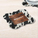 Search for cowhide coasters White
