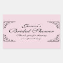Search for flourish thank you stickers Bridal shower