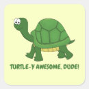 Search for awesome square stickers Turtle
