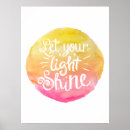 Search for let your light shine posters Inspirational