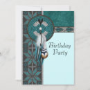 Search for native american invitations Turquoise
