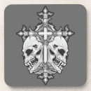 Search for gothic skull coasters Bones