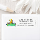 Search for oscar the grouch return address labels Big bird