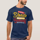 Search for blonde tshirts Not just for christmas