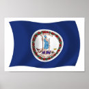 Search for virginia flag posters America