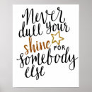 Search for shine posters Sparkle