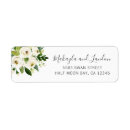 Search for white roses return address labels Summer