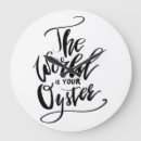 Search for the world is your oyster art Motivational