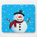 Search for happy snowman mouse mats Cute