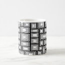 Search for black and white abstract mugs Geometric