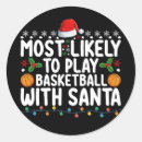 Search for basketball christmas stickers Ugly