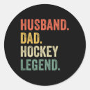 Search for hockey dad stickers Husband