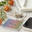 Search for gold coloured key rings Glitter