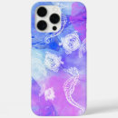 Search for aquatic life iphone cases Blue