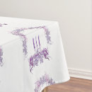 Search for purple christmas tablecloths Lavender