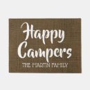 Search for happy camper doormats Retirement