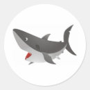 Search for cartoon shark stickers Illustration