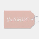 Search for bridesmaid gift tags Elegant