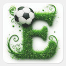 Search for green soccer ball stickers Grass