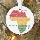 Search for africa christmas tree decorations Map