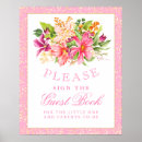 Search for baby shower guest book signs Flowers