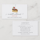 Search for chocolate business cards Patisserie