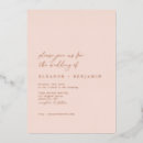 Search for desert rose wedding invitations Modern