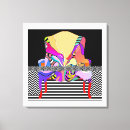 Search for chevron pattern canvas prints Retro
