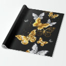 Search for flock wrapping paper Black