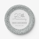 Search for 25th anniversary plates Elegant